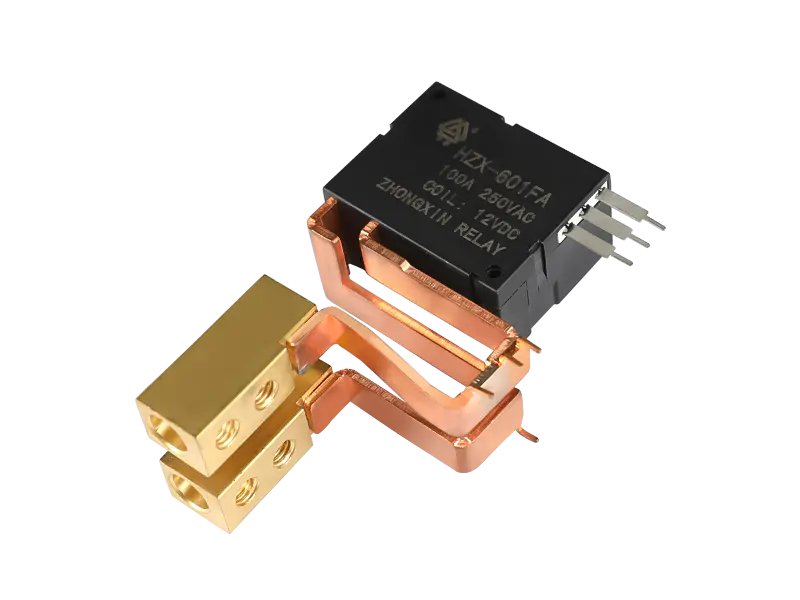 7mm creepage distance 100A 250VAC Magnetic Latching Relay