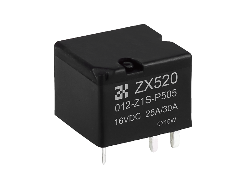 30A Maximum Continuous Current ZX520 Automotive Relays
