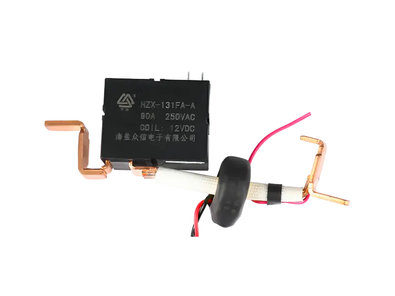 90A Magnetic Latching Relay Flexible connection for rail meter