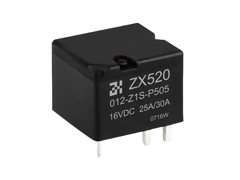 30A Maximum Continuous Current ZX520 Automotive Relays