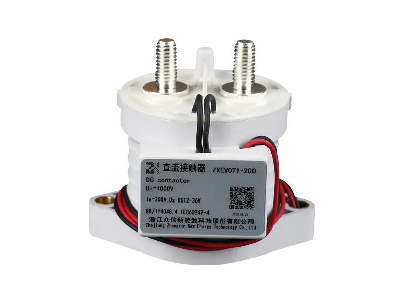 ZXEV071-200A Non-polar epoxy package 450VDC High Voltage DC Contactor