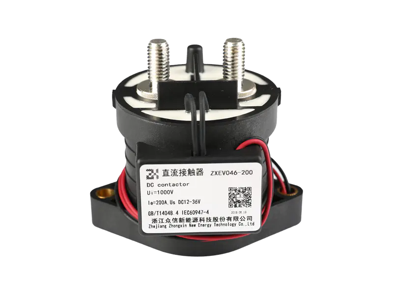 ZXEV046-200A Epoxy encapsulation Medium Pressure DC Contactor ZXEV046-200A Epoxy encapsulation Medium Pressure DC Contactor